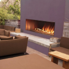 CAROL ROSE 60" LINEAR OUTDOOR GAS FIREPLACE, NG