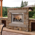 CAROL ROSE OUTDOOR HARMONY BURNER 24" STAINLESS STEEL, IPI, LP