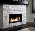 SKYLINE 36" ZERO CLEARANCE CLEAN VIEW DIRECT VENT LINEAR GAS FIREPLACE, IPI, NG