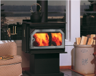 STRIKER 160 GL WOOD STOVE W/ ARCHED DOOR F4017
