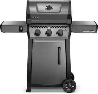 FREESTYLE 365 NG 3 BURNER GRAPHITE GRAY GRILL 33,000 BTU'S COOKING AREA 495 SQ INCHES
