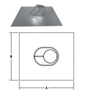 14" BVENT 0/12-6/12 ADJUSTABLE FLASHING BV