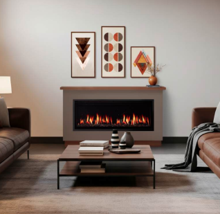 ALLUSION EDGE 60" ELECTRIC FIREPLACE