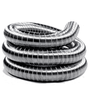 3"X 10' ALUMINUM LINER ONLY W/ COUPLER