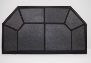 COLONIAL EDGE 18X48 VOLCANIC SAND HEARTH EXTENSION TYPE II