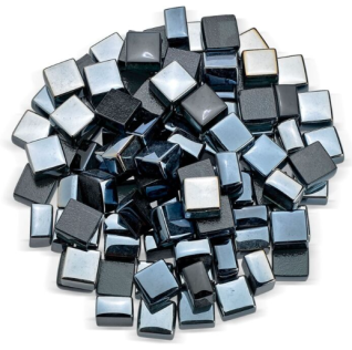 BLACK 1/2" LUSTER GLASS FILLER 2 COLLECTION
