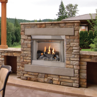 CAROL ROSE OUTDOOR HARMONY BURNER 30" STAINLESS STEEL, IPI, LP