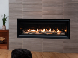 DRL3545TEN 45" DV LINEAR FIREPLACE, ELECTRONIC IGNITION NG F4187