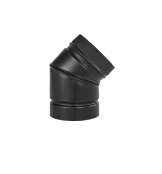 8" DSP DOUBLE WALL 45 DEGREE ELBOW DSP8E4