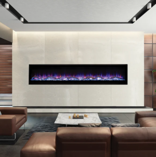 ERL3084 84" ELECTRIC FIREPLACE, F4447