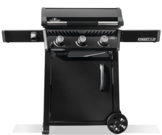 FREESTYLE 24" NG GRIDDLE CART BLACK GRILL 25,500 BTU'S 3 BURNER (WHILE SUPPLIES LAST)