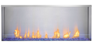 GALAXY OUTDOOR GAS FIREPLACE NG ELECTRONIC IGNITION 50,000 BTU'S
