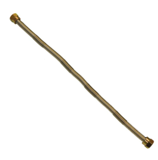 1/2" SS QUIET FLEX GAS LINE 34"L
