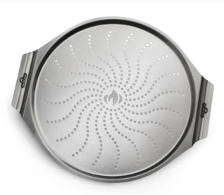 14" STAINLESS STEEL PIZZA PAN
