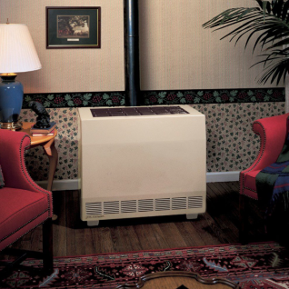 B-VENT CLOSED FRONT ROOM HEATER, 50000 BTU, NG