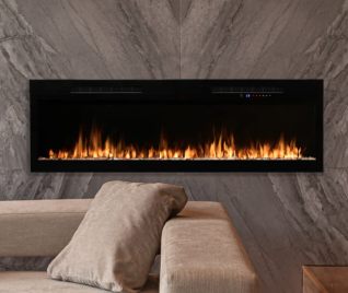 28" VITAL SENSE LINEAR ELECTRIC FIREBOX, REMOTE & APP CONTROL