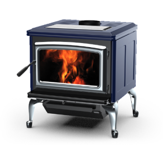 SUMMIT CLASSIC LE WOOD STOVE, MIDNIGHT BLUE