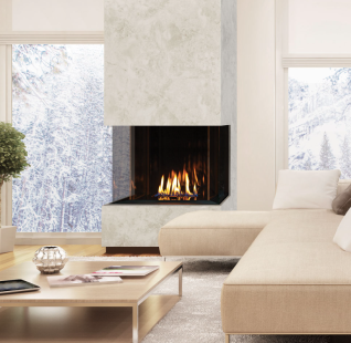 U30 TALL MULTI-SIDED DIRECT VENT GAS FIREPLACE, IPI, NG