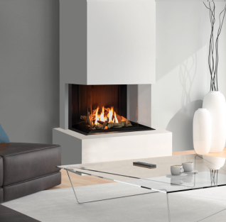 U30 SCREENED MULTI-SIDED DIRECT VENT GAS FIREPLACE, IPI, NG