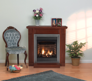 VAIL 24" PREMIUM VENT FREE PREMIUM FIREPLACE, IPI, 10K NG