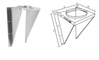 5T WSK 5" WALL SUPPORT KIT