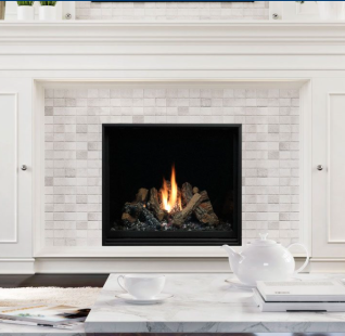 BENTLEY 34" ZERO CLEARANCE DIRECT VENT GAS FIREPLACE, IPI PF2, NG