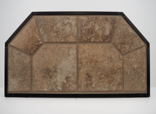 COLONIAL EDGE 40X40 DESERT STORM CORNER STOVE BOARD SL TYPE II