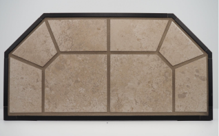 COLONIAL EDGE 12 DEEP X 48 WIDE CARMEL HEARTH EXTENSION TYPE 2