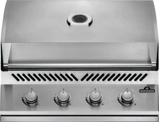 BUILT IN 500 SERIES 32" NG 4 BURNER SS BUILDER UNIT 48,000 BTU'S COOKING AREA 785 SQ INCHES