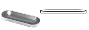 4" OVAL BVENT TEE CAP BV