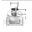 SAF-T VENT 4" VERTICAL TERMINATION ADAPTER