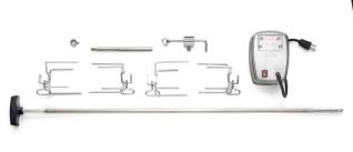 COMMERCIAL GRADE ROTISSERIE KIT FOR PRO605 (FITS GRILL HOODS UP TO 42")