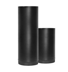 5"x24" MATTE BLACK PIPE **SELL AS EACH**
