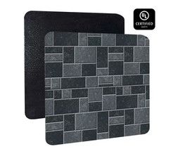  T2 SLATE DESIGN STOVE BOARD 36x52"