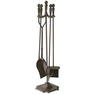 5 PIECE FIRSET WITH BALL HANDLES, PEDESTAL BASE, 31"H
