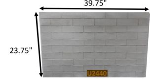 HG 40 W 24 H REPL.REFRACTORY PANELS *ALL FREIGHT* 30 PER PALLET