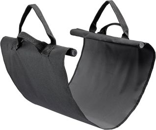 15 W X 44 L CANVAS LOG TOTE